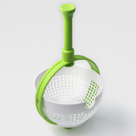 Centrifuge for drying herbs, green color-4
