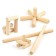 Game Gities "Time of Game. Crocodiles", Bits 2 pcs 49 x 2.5 cm, towns 10 pcs 9x2.5 cm