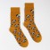 Socks "Dog", color mustard, size 23-25