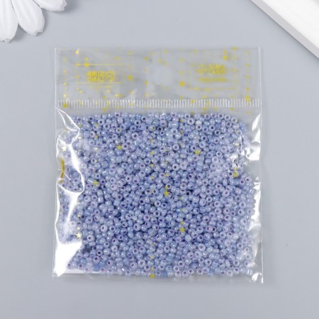 Glass beads 12/0 "Color middle. Cornflower" 30 g-2