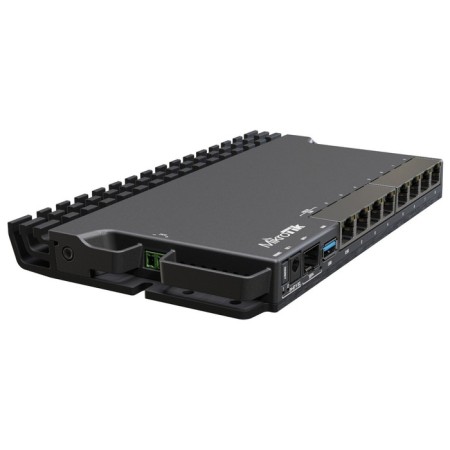 Mikrotik RB5009ug+S+in 10/100/1000 set.: Device/mount/adapter black 107045-1