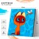 Picture on numbers for children, 17x17 cm, kitten woop