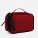 Cosmetic bag with a zipper, with a lining, burgundy color