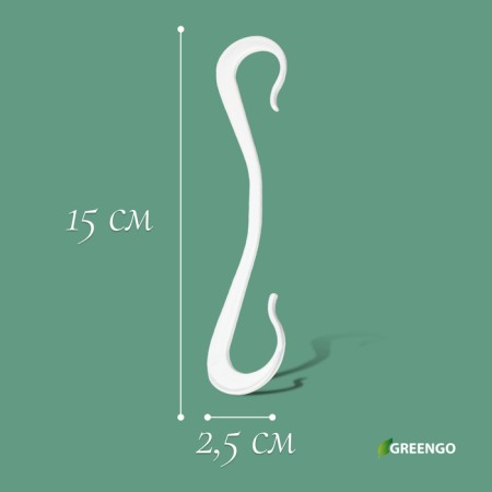 Rasser "hook", 12 cm, set of 30 pcs., Greengo-3