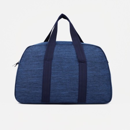 Road bag with lightning, external pocket, long belt, blue color-1