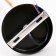 Bra 1657/1wwwt E27 40W white-gold 13x18x55 cm