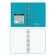 Notebook A6 (120 x 146 mm), 80 sheets in the cage on the crest Erichkrause "Glance Vivid", plastic cover, offset block, white 100%, mix