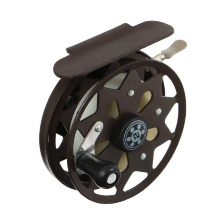 Inertial coil, metal, 2 bearings, diameter 6.5 cm, dark brown color, TL65A-2