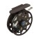 Inertial coil, metal, 2 bearings, diameter 6.5 cm, dark brown color, TL65A
