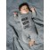 Knitted Knitted Children's Pure Love Made, height 86 cm, gray color
