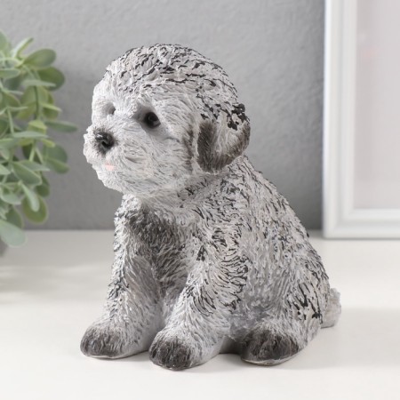 Figure "Puel Poodle" 14.5 x 10 x 14 cm.-4
