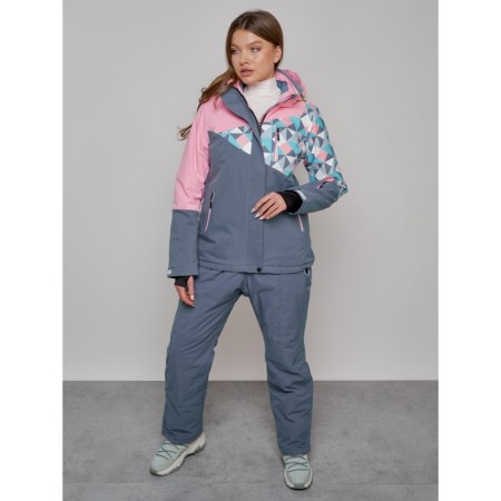 Ski suit, size 44, pink color-19