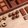 Board game 3V1 (domino + crossbreaks + cubes) 23x10.5x3.5 cm, tree shisham