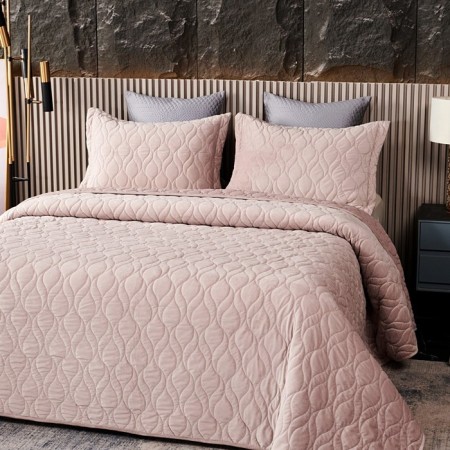 Sofi de Marko “Nobilis” bedspread, size 240x260 cm, color ash rose-7
