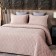 Sofi de Marko “Nobilis” bedspread, size 240x260 cm, color ash rose