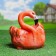 Figure pot "Flamingo" Big H-23CM, D-15CM