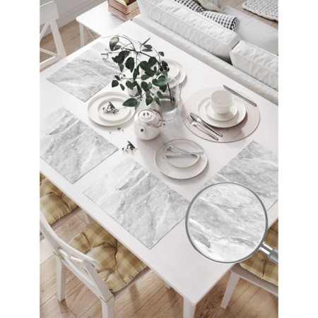 A set of napkins for setting the table "Unknown nebula", rectangular, size 32x46 cm, 4 pcs-1