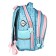 School backpack 40x33x15cm, ergonomic back, Across 410, Blue