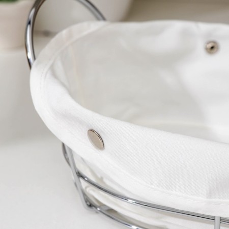 Board for bread Daula, 29 × 19.5 × 10.5 cm, white color-2