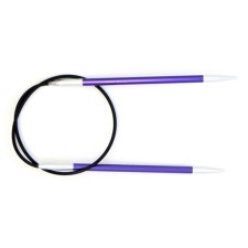 Спицы алюминиевые круговые Zing KnitPro, 40 см/3.75 мм 47068