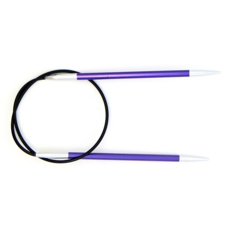 Knitting needles aluminum circular zing Knitpro, 40 cm/3.75 mm 47068