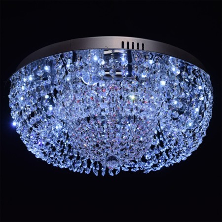 Isolde chandelier 6x60W E14 chrome 50x50x23cm-5