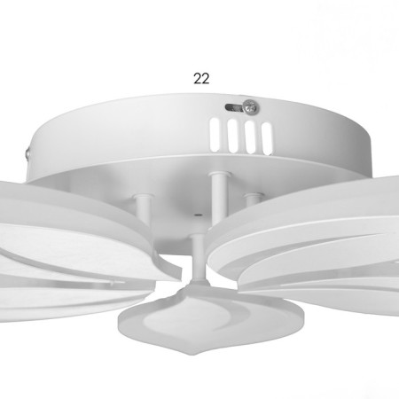Caulines with DPD "Lily" 5xLED 100W white 55x55x10 cm Bayerlux-9