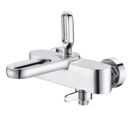 Wasserkraft Kammel 1801 bath mixer, single -leaf, watering can, pour 151 mm, chrome