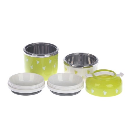 Lunch-Box "kittens", 1.23 l, retains heat 4 hours, 11.5 x 23 cm, mix-1