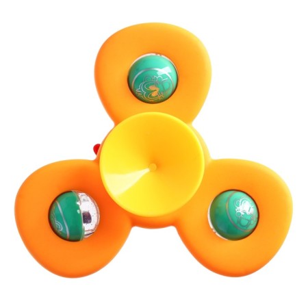 A set of bath toys “Spinners. Butterflies ", 3 pcs, on a suction cup, crush me-7
