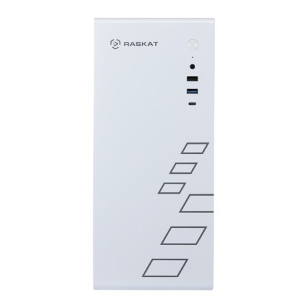 Computer Raskat Standart 500, i5 12400, 16 GB, SSD 480 GB, Intel UHD, Noos, White-2