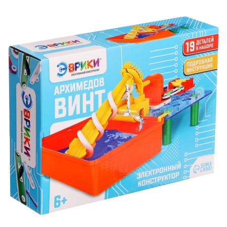 Electronic designer "Archimedes screw", 19 parts-13