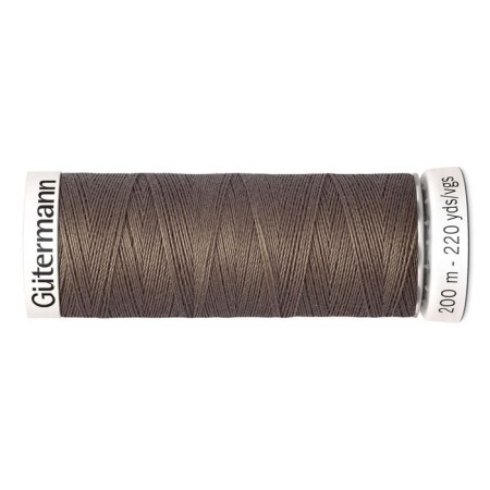 SEW-HALL thread for all materials, 200 m, 748277 (439 Breed-brown)