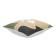 Decorative pillow with abstract design Flowers Ethnic, size 45x45 cm