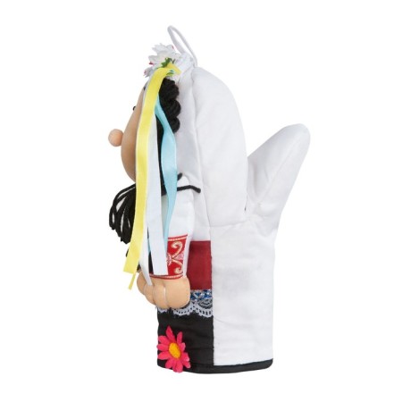 Mittens-output decorative Pannochka, size 17x27 cm.-1