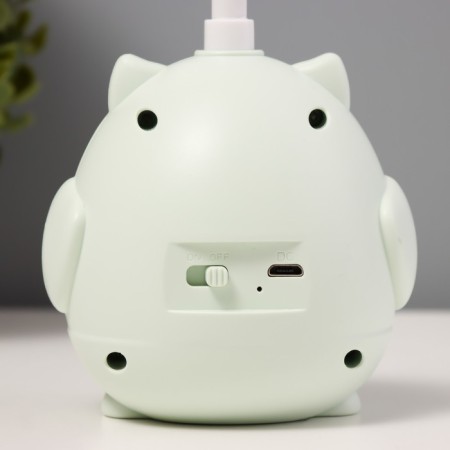 Night Owl LED 3W USB AKB pistachio 8.5x7x20 cm-7