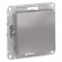 Switch Se Atlasdesign, 10 a, 1 key, CX 1, mechanism, aluminum color