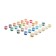 Acrylic paint, set of 30 colors x 3 ml, calligrata, in a package, frost -resistant