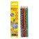 Pencils 6 colors "zoo" Kalyaka-Malyak, trihedral, with print on the case, tree