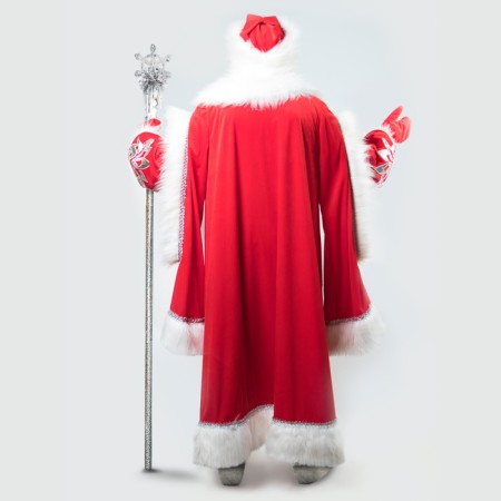 Carnival costume "Santa Claus Royal", silver applique, p. 48-50-4