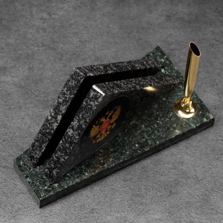 Table "Triangle" set, with a coat of arms, a coil-7