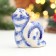 Souvenir "Snake-Ulitka", Gzhel, 8x7 cm