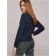Jumper Female Conte Elegant, XS size, Midnight Blue color