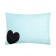 Decorative Ethel Pillow "Blue Hearts", 40x60 cm, 100% polyester, microfiber