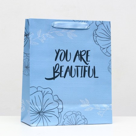 Laminated package "You are beautiful" 26 x 32 x 12 cm