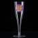 A set of plastic glasses for champagne "Bright DR", mix, 150 ml