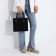 Bag Female Tout with zipper, black color