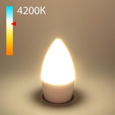 Candle LED lamp C37 Elektrostandard, 37x37x111 mm, 8W, E27, 860LM, 4200K