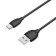 Cable Borofone BX19, Type -C - USB, 3 A, 1 m, black