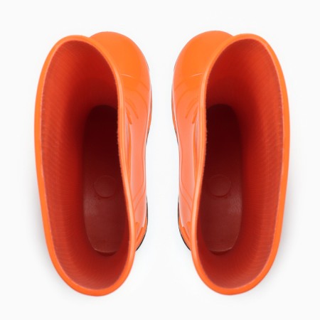 Boots for children, orange color, size 33-1